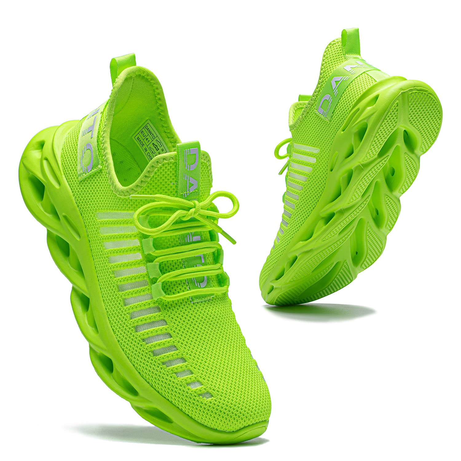 Dannto Scarpe da Ginnastica Uomo Donna Sneakers Running Sportive Basket Outdoor Respirabile Mesh Scarpe da Corsa Tennis Fitness Unisex