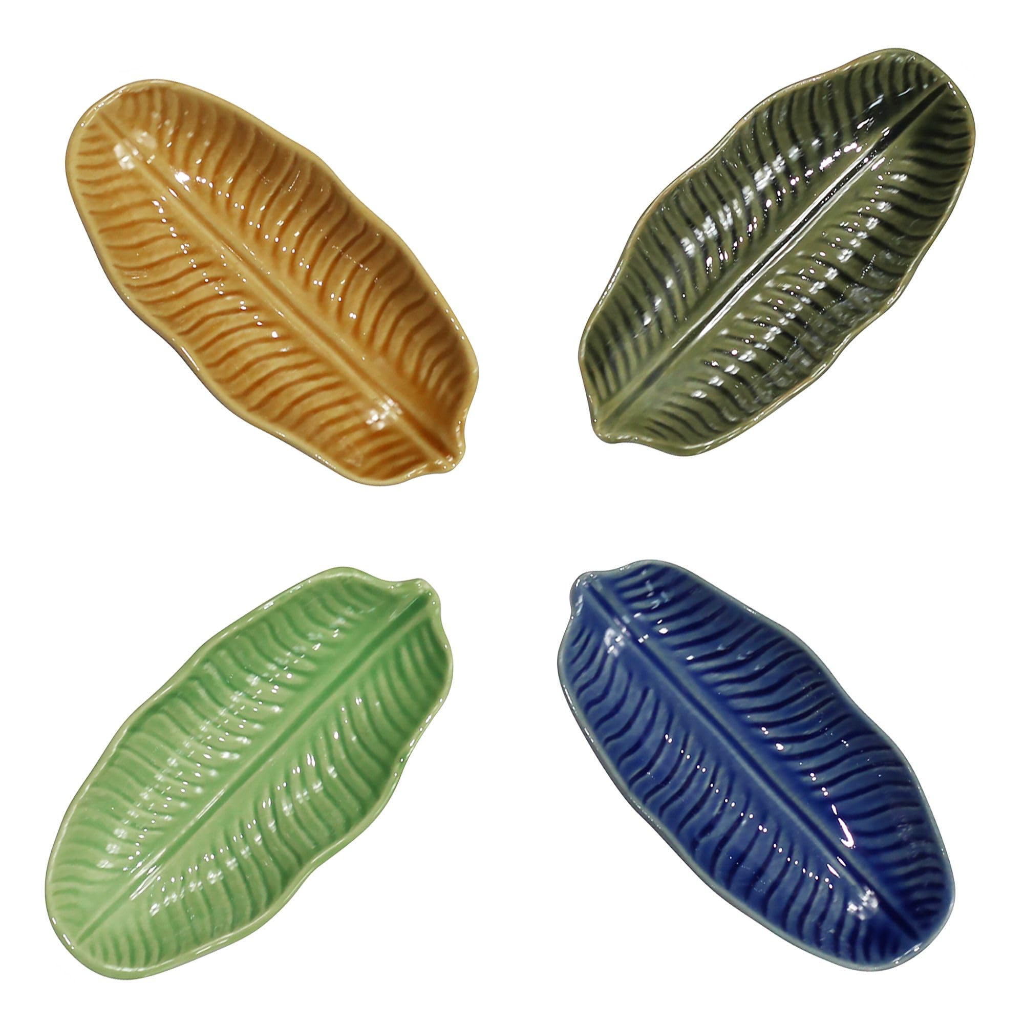 Freak Scene Ceramic Bowl - Leaf 04 pale green