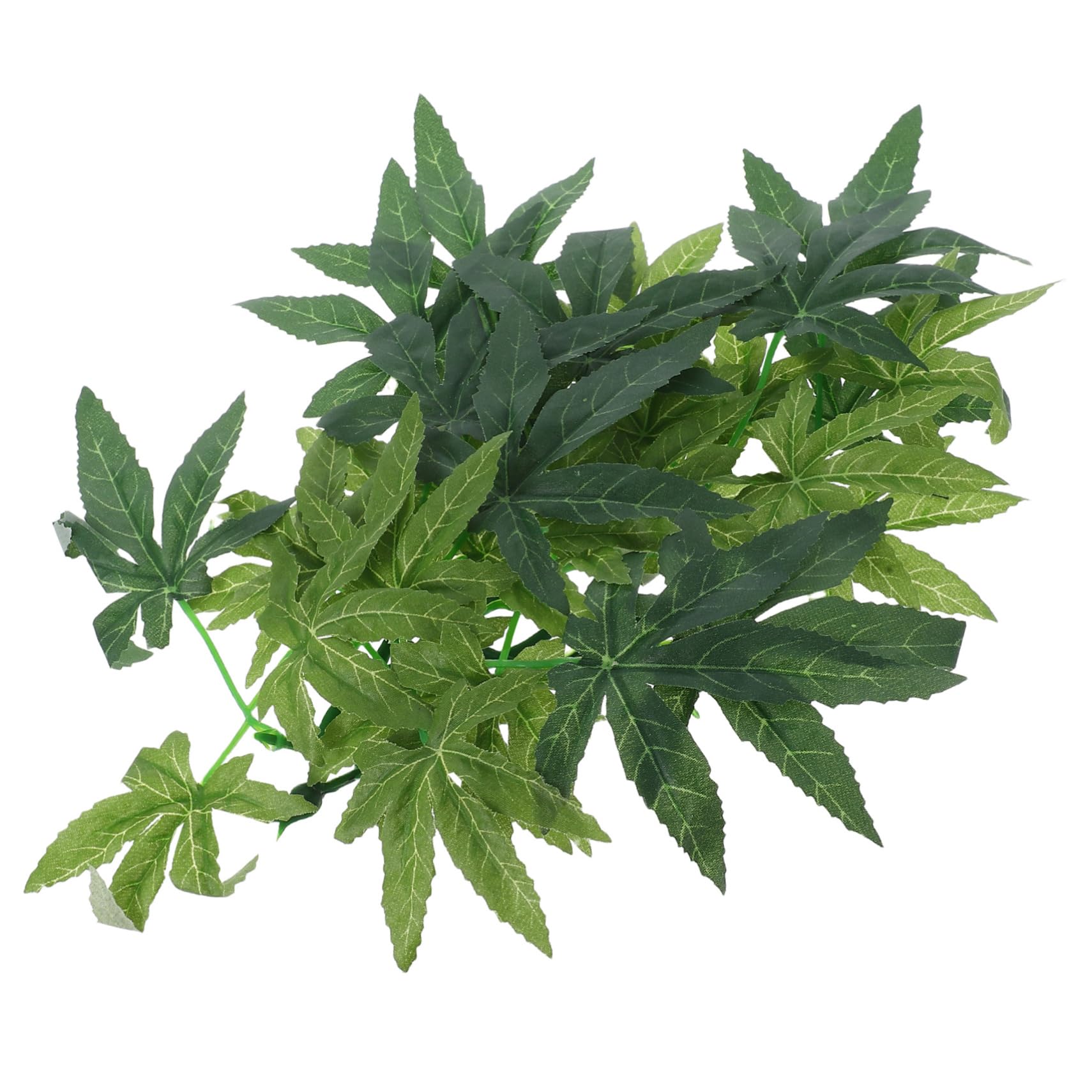 Hemoton Lifelike Reptile Plants Terrarium Rattan Fake Rattan for Reptile Habitat Fun Hiding Spots for Snakes Tortoises