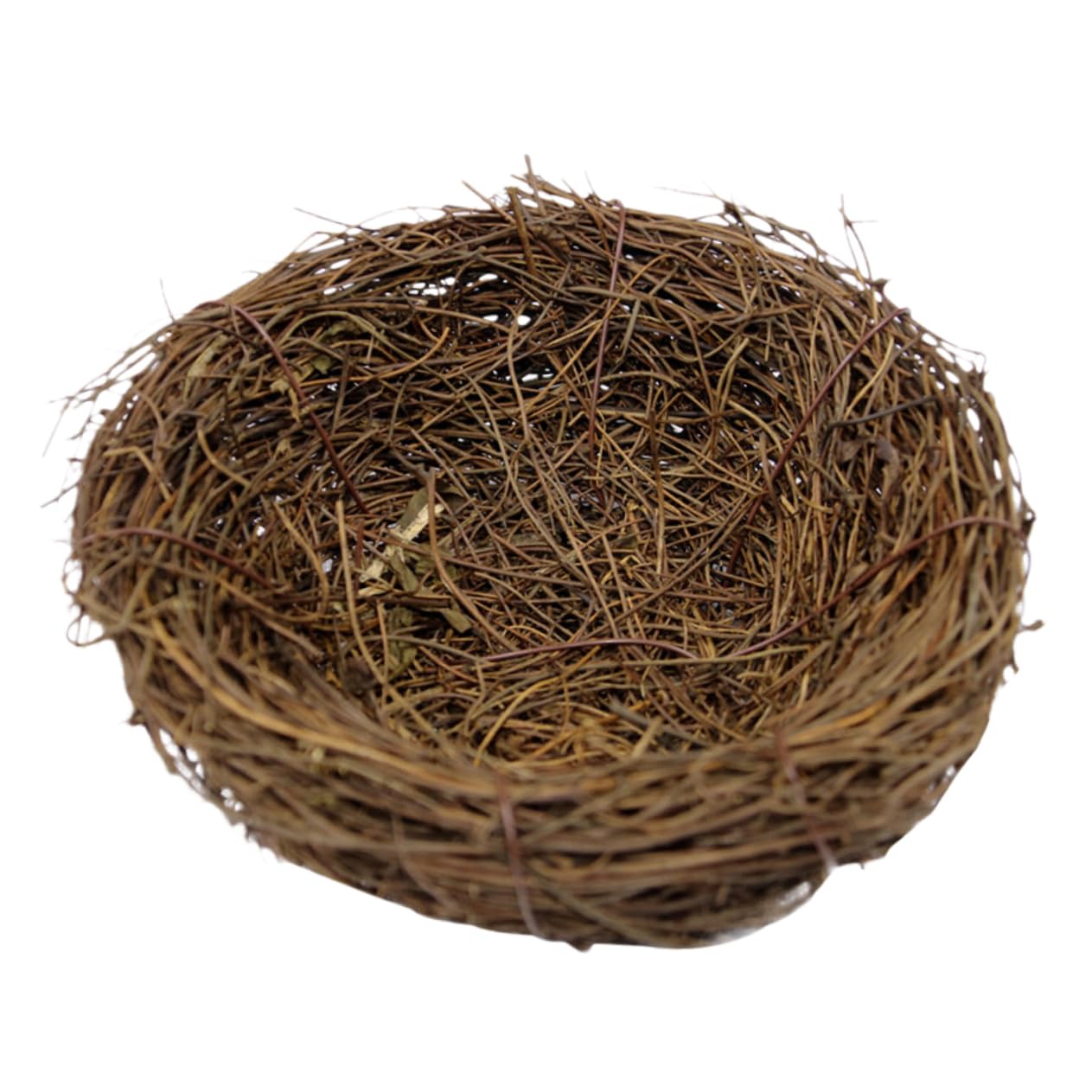 Abaodam 6pcs Woven Rattan Bird Nest Decorative Bird Nest Fairy Gardens Bird Nest Rattan Birdhouse Nest Natural Birds Nest DIY Crafts Artificial Bird Nest DIY Nest The Summer Vine Container