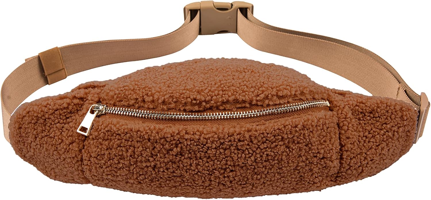 Orolay Women's Fanny Belt Bag Cute Waist Pack with Adjustable Belt for Rave, Travel, Party Grey