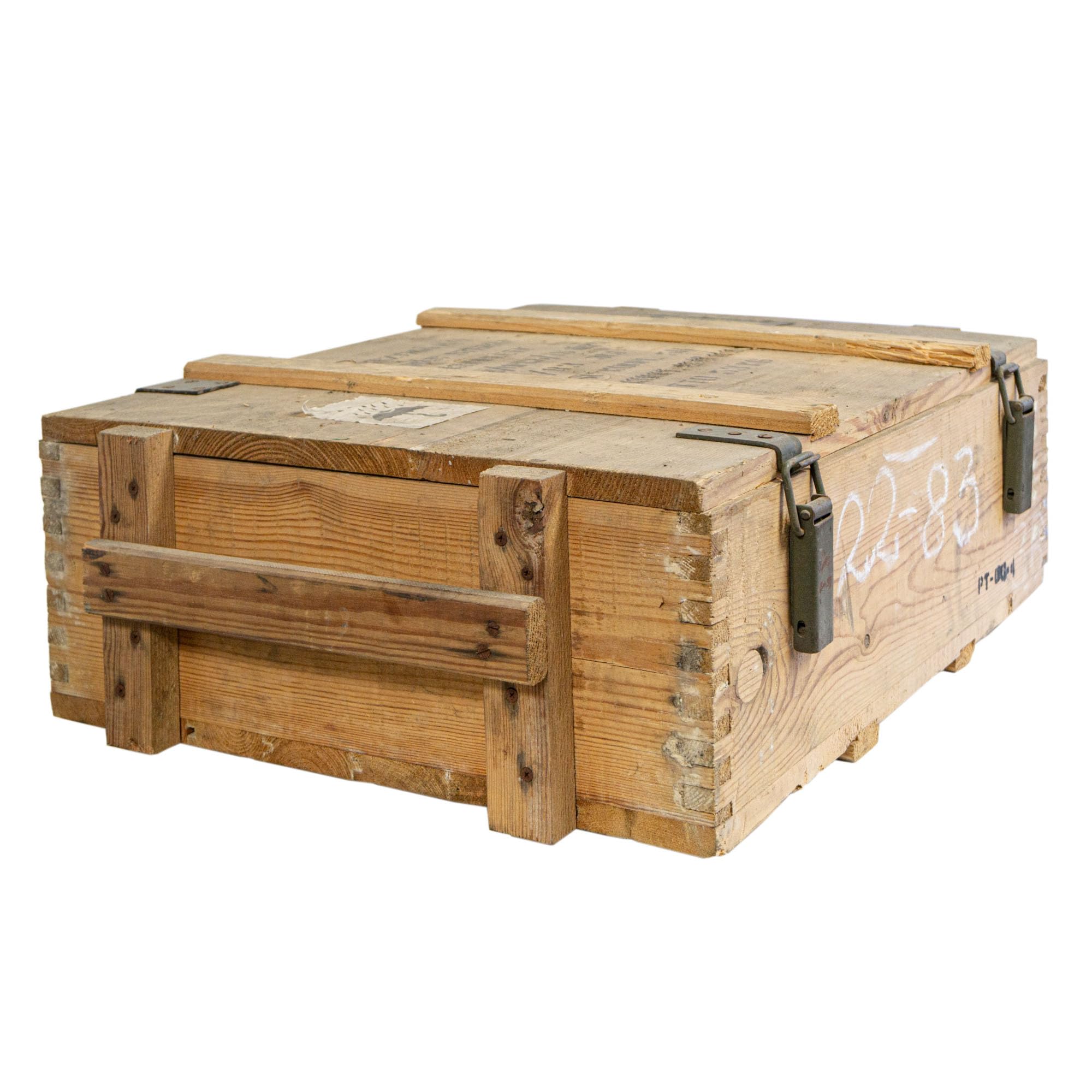 Kistenkolli Altes Land Skrzynka na amunicję Box KS-40 jako towar klasy B, skrzynka transportowa, grubość ścianki ponad 1 cm, wymiary ok. 53 x 37 x 29 cm, wymiary wewnętrzne 49 x 30 x 20 cm