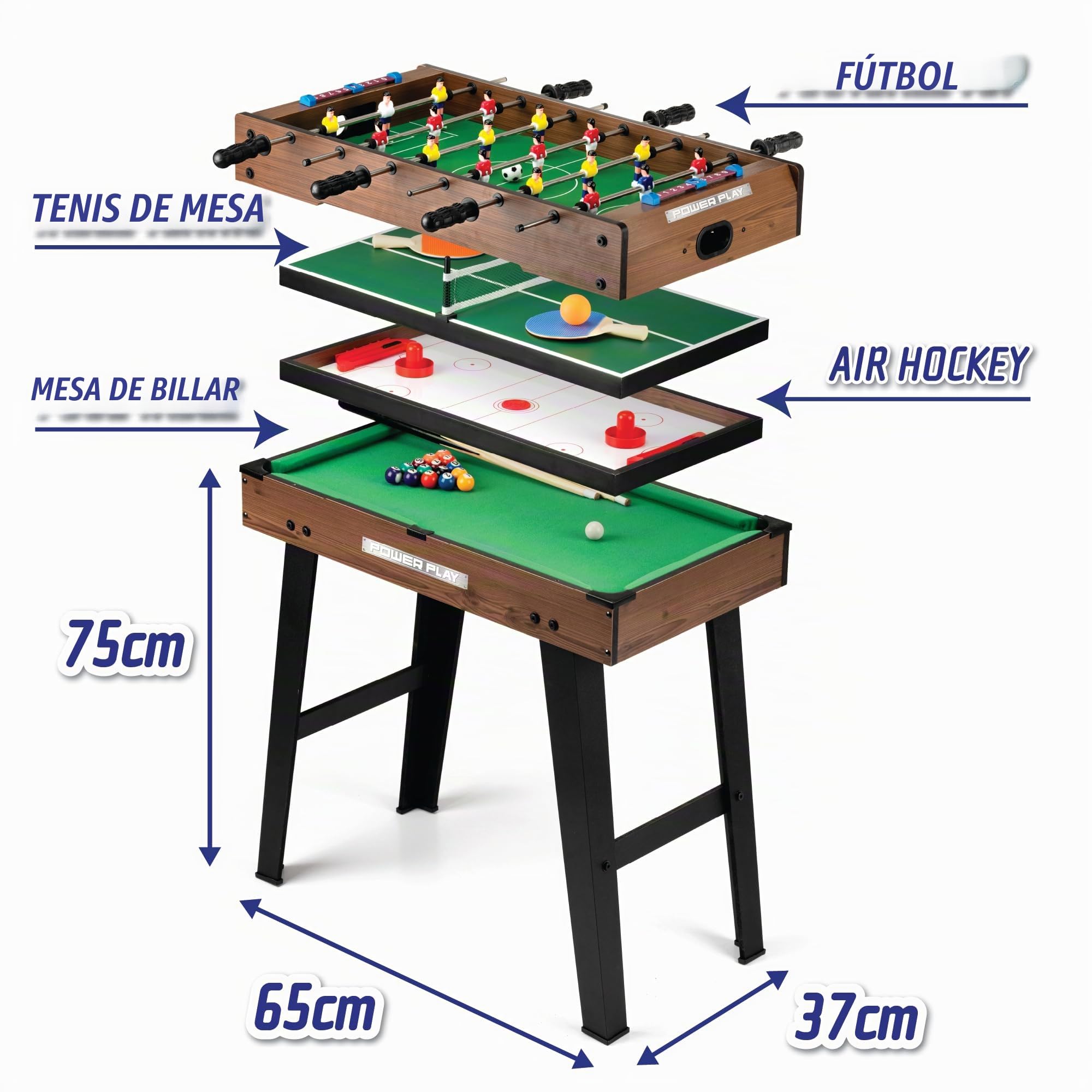 Power Play Mesa de Juegos de pie TY6359-DBN