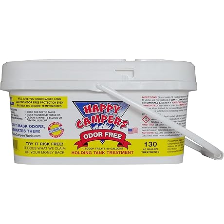 Happy Campers RV Holding Tank Treatment - 18 Treatments