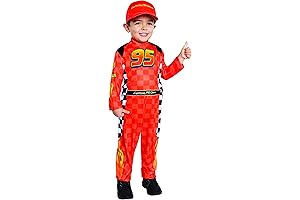 Lightning McQueen Pit Crew Costume for Toddlers