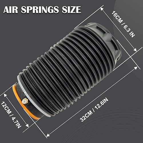 Miniatura 3 de Bolso derecho posterior del resorte de la suspensión del aire para Hyundai Equus Centennial Genesis 2009-2016, 55350-3M500, 553503M500