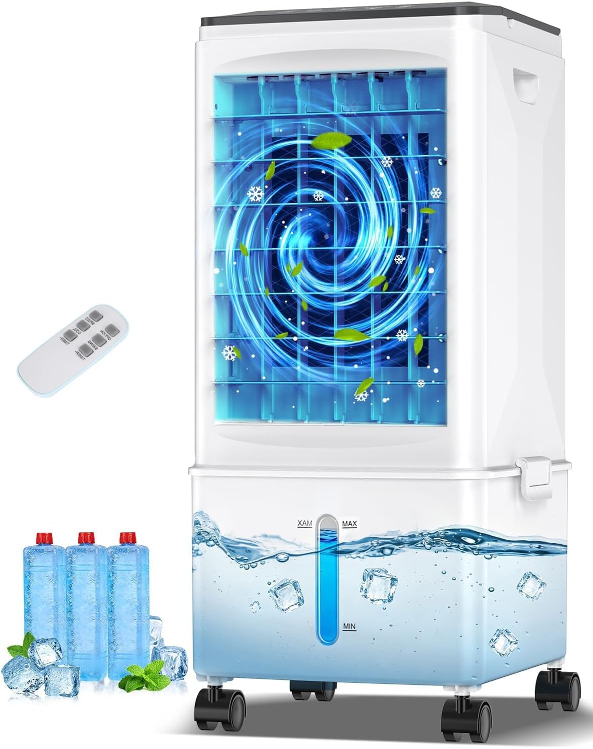 Laluztop Portable Evaporative Air Cooler Review: Windowless Room Cooling with Extended Runtime