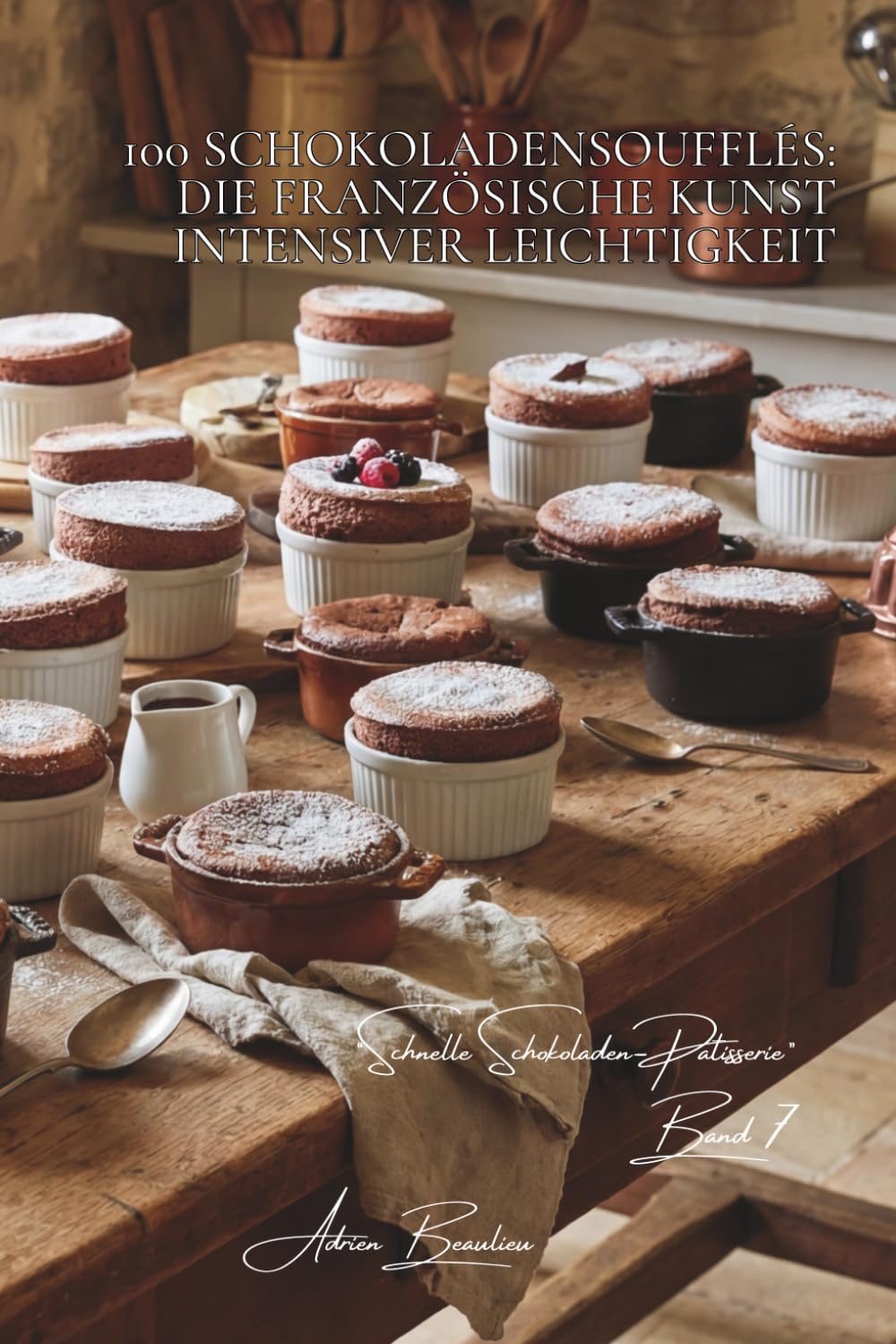 100 schokoladensoufflés: die französische kunst intensiver leichtigkeit: warm, kalt, gelingsichere techniken, um zu beeindrucken (schokoladen-serie ... schnelle schokoladen-patisserie (8 bücher))