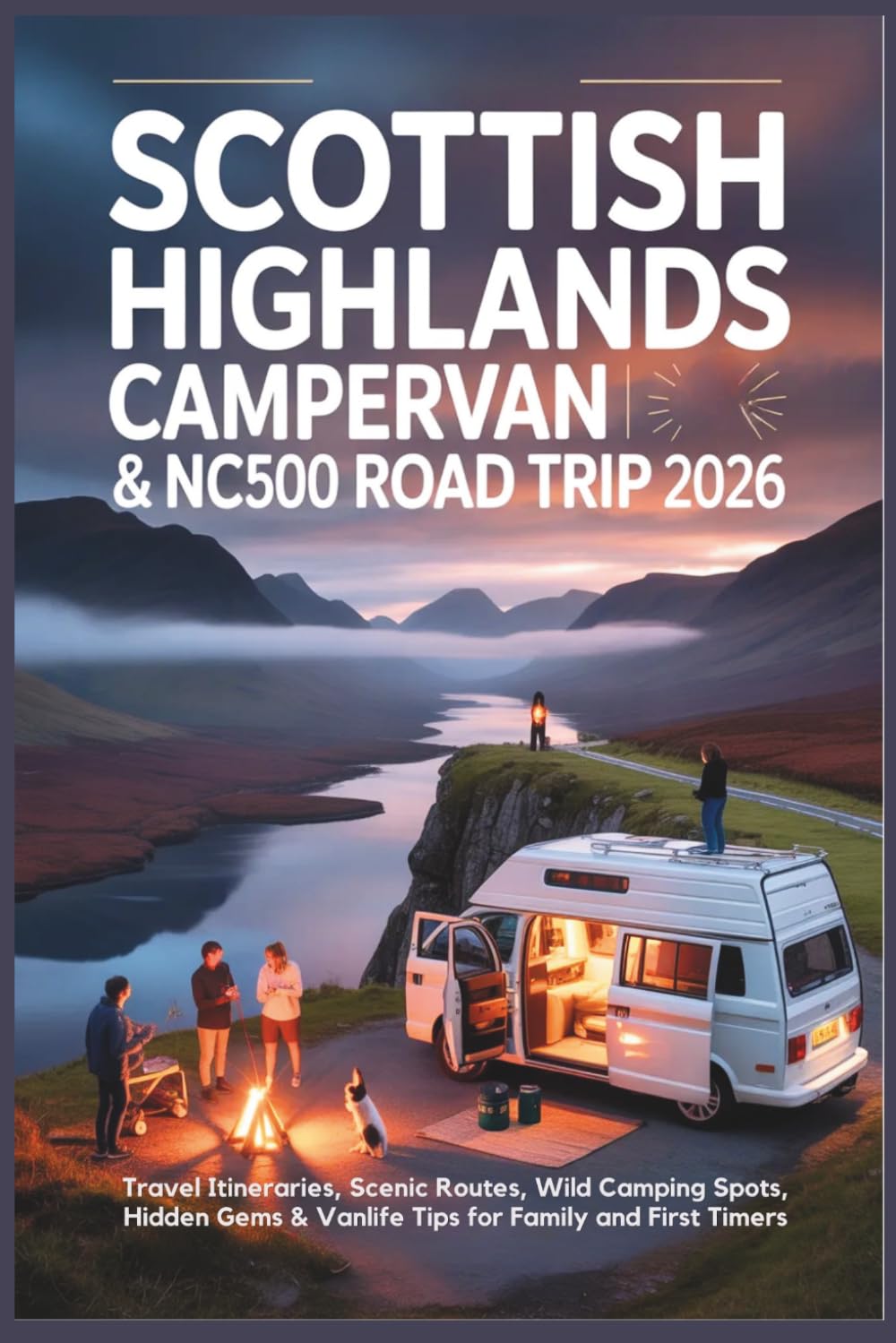 Scottish Highlands Campervan & NC500 Road Trip 2026: Travel Itineraries, Scenic Routes, Wild Camping Spots, Hidden Gems & Vanlife Tips for Family and First Timers