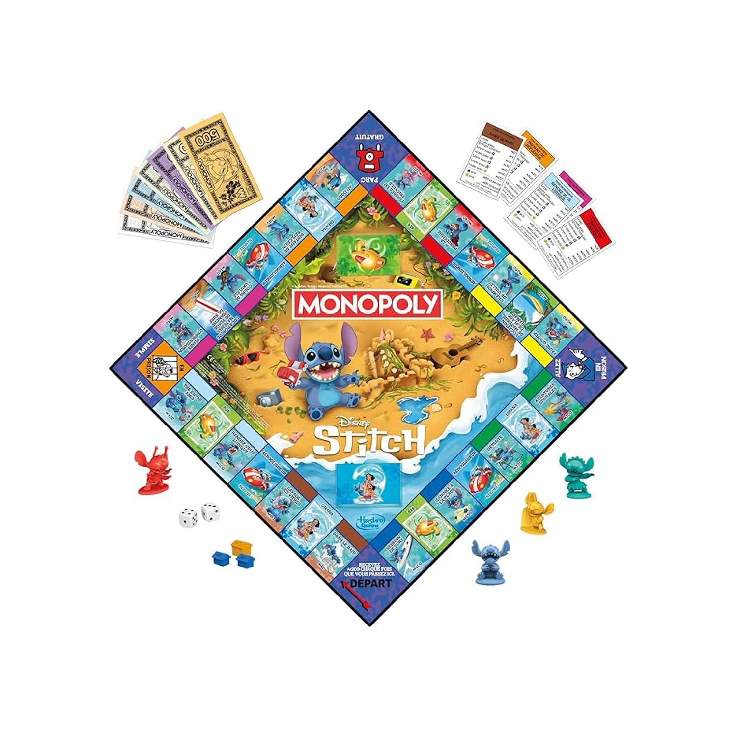 Gioco da tavolo Monopoly Disney Stitch Edition - Versione italiana