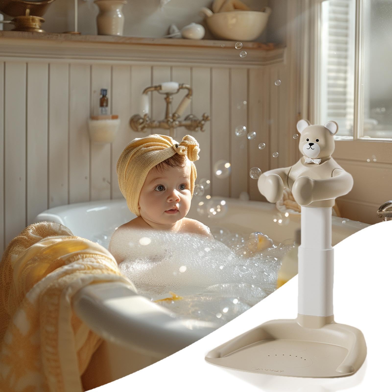 Babydouchestandaard voor baby's, douchestandaard met antislipbasis, in Babydouchestandaard voor baby's, douchestandaard met antislipbasis, in