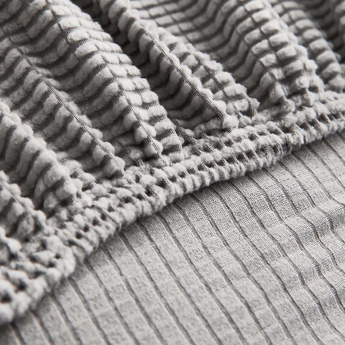 Sofabezug,Sofabezug Ecksofa-Sofabezug Stretch Sofabezug mit festem Schaumstoffstab für 1/2/3/4 Sitzer（L-förmiges Ecksofa erfordert Zwei）