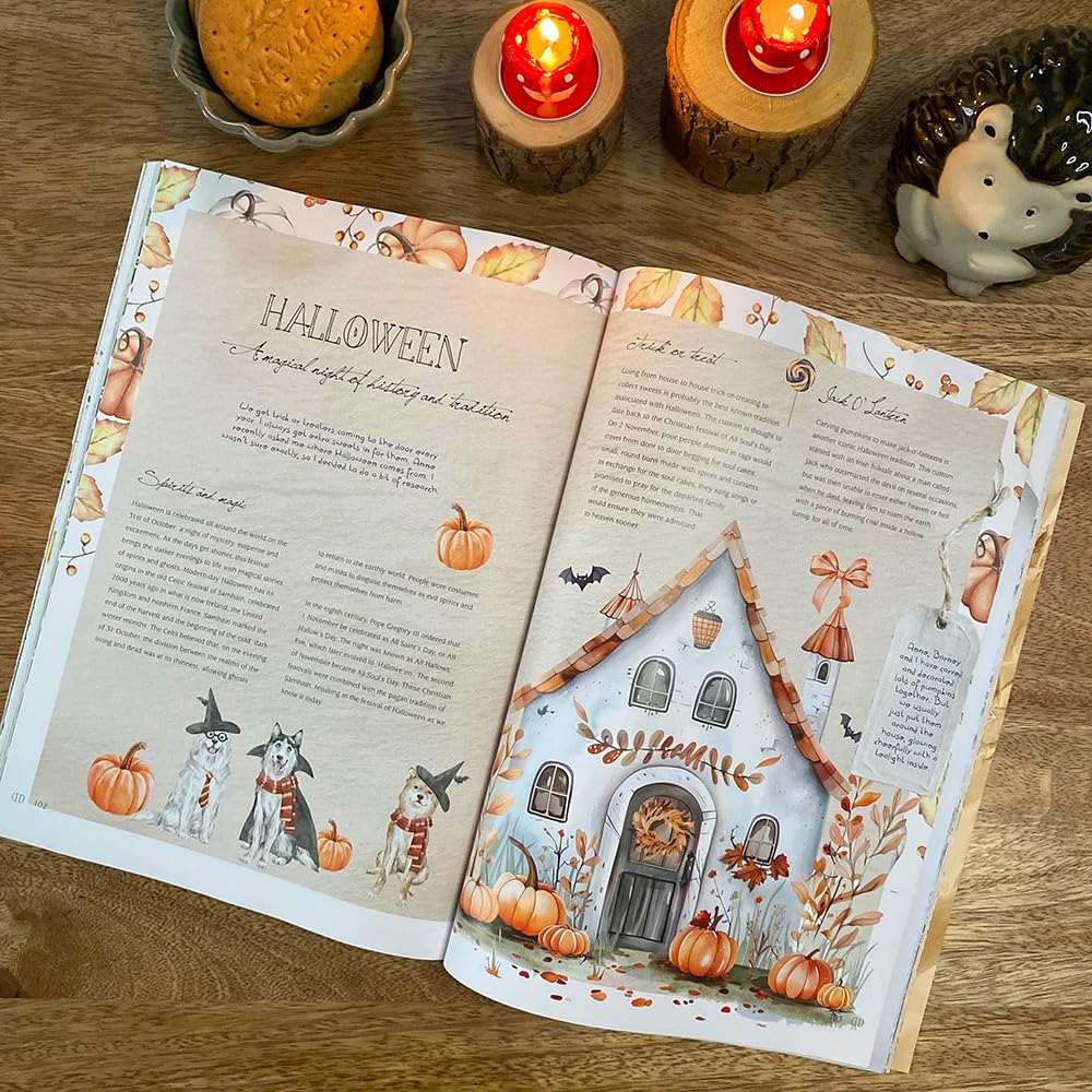 Daphne's Diary Magazyn #7 2024 (niemiecki) | kreatywny podręcznik do rzemiosła artystycznego | interaktywny dziennik do uważności, kolorowania, sztuki, gotowania, podróży | pełen kreatywnych