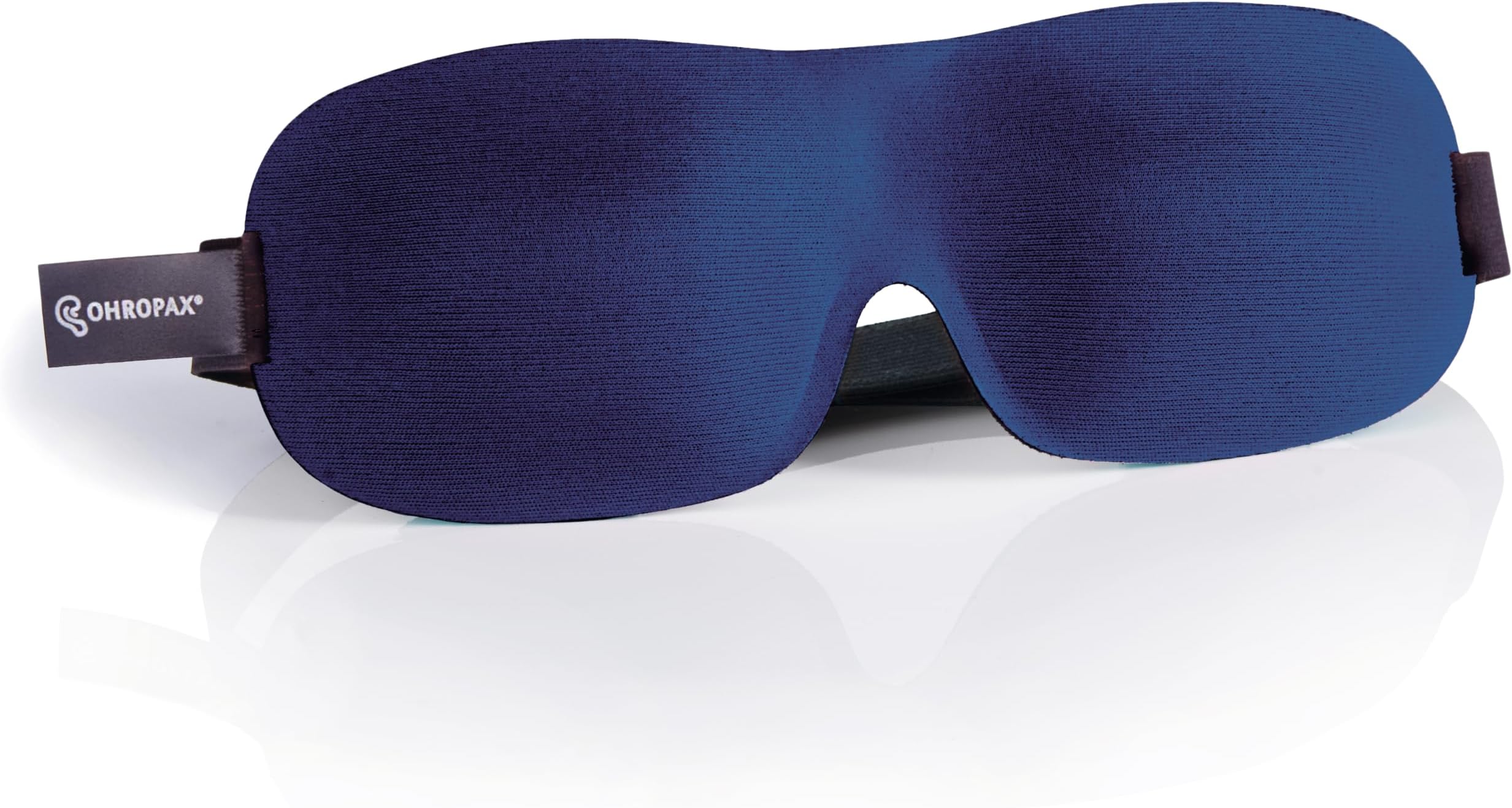Ohropax Sleep Mask 3D in Blue - Comfortable Eye Mask for Sleeping - Soft Foam and Skin-friendly