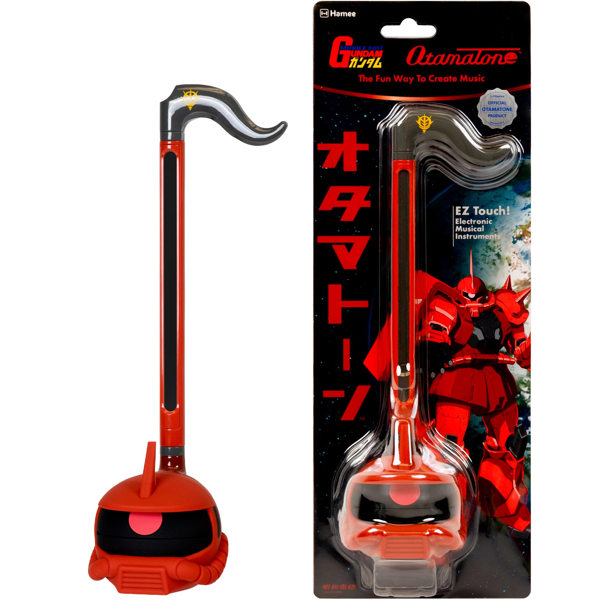 オタマトーン ガンダム 電子シンセサイザー 楽器 おもちゃ ザク | Maywa Denki Studio受賞歴のある日本のポータブルミュージックシンセサイザー。子供、ティーン、大人向けの教育的な楽しいギフト。