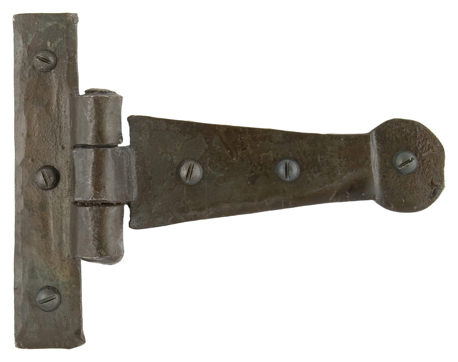 From The Anvil Beeswax 4 Inch Penny End T Hinge (Pair)