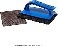 Vista 4 de Royal, paquete de 100 pantallas para limpieza de plancha y parrilla.