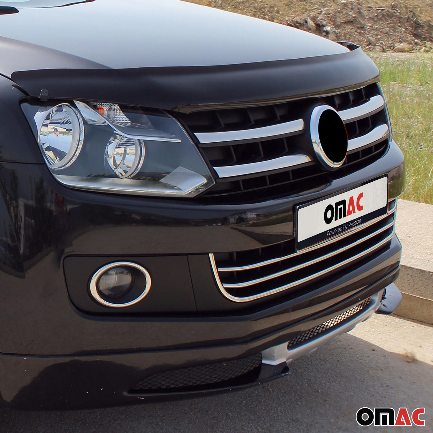 Edelstahl Chrom Kühler Grill Leisten 6tlg Für VW T5