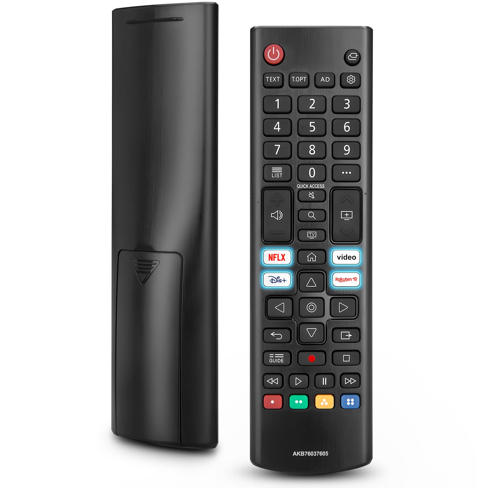 Universal Fernbedienung für alle LG Fernseher UHD EVO OLED QHD QNED NanoCell 4K 8K Smart TV Original Magic Remote Ersatz für AKB75855501 AN-MR20GA MR21-MR25 AKB75095308 AKB75675304 2 Jahre Garantie