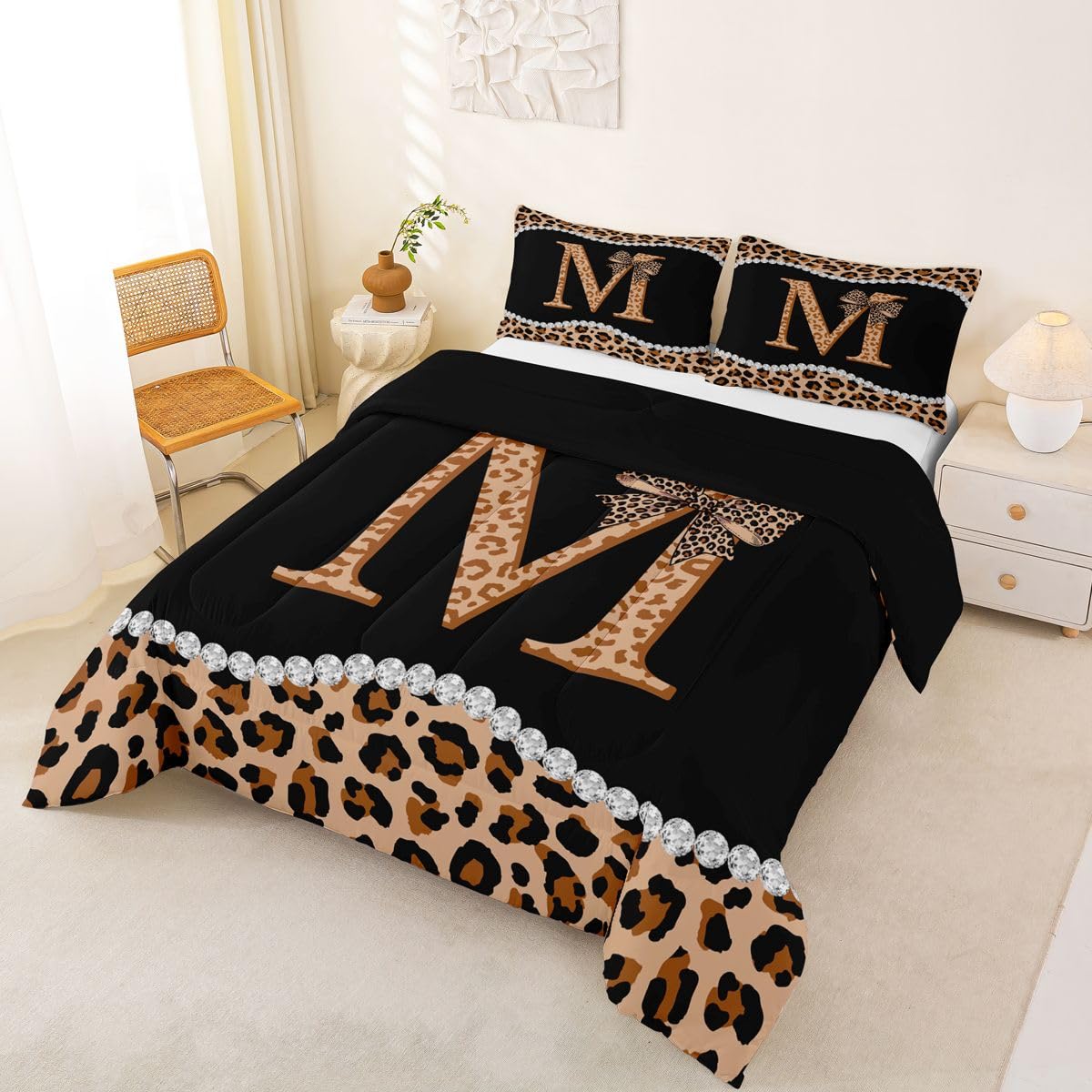 Personalized Kids Comforter Set - Letter A Design -16 Personalized Kids Comforter Set - Letter A Design -16