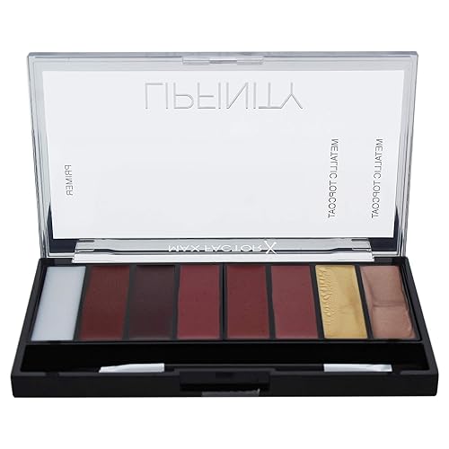 Max Factor Lipfinity Designer Palette - 04 Reds - Lápiz labial para mujer, 0.4 onzas