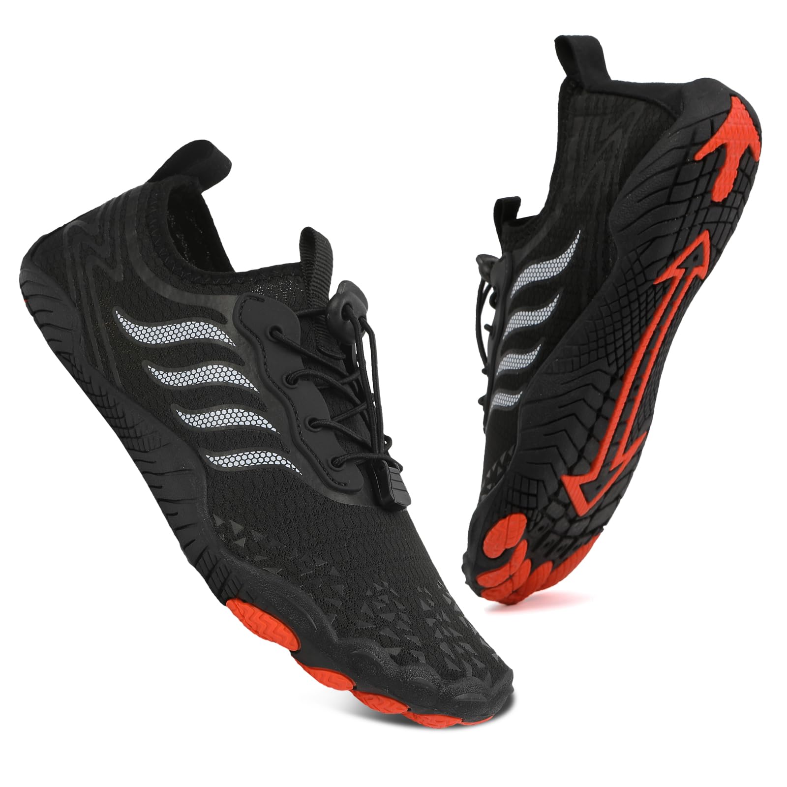 Hanani Badeschuhe Wasserschuhe Herren Damen Strandschuhe Barfußschuhe Sommer Schwimmschuhe Aquaschuhe Schnell Trocknen Surfschuhe
