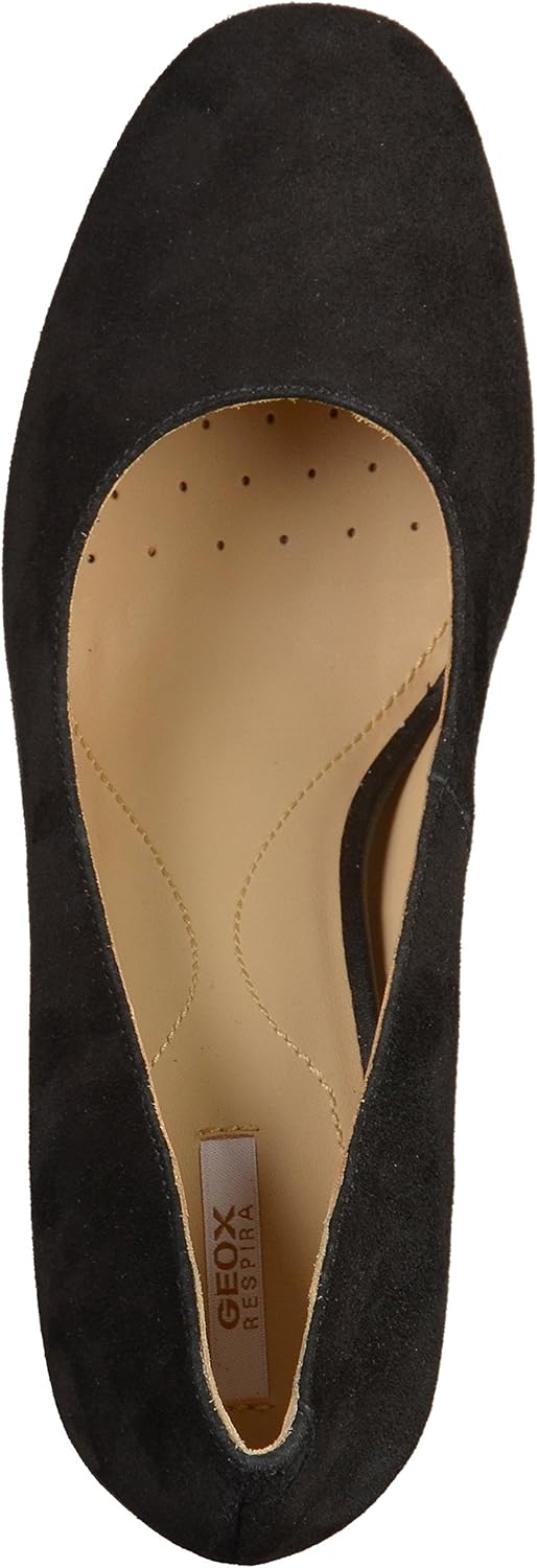 Geox Women's Audalies Black Pump, 8