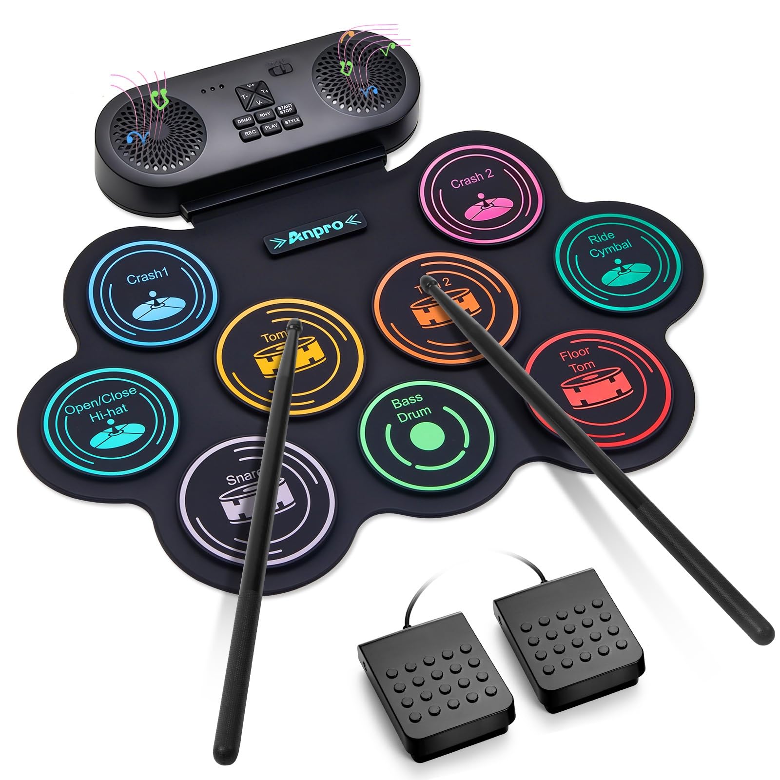 Bateria Electronica Niños
