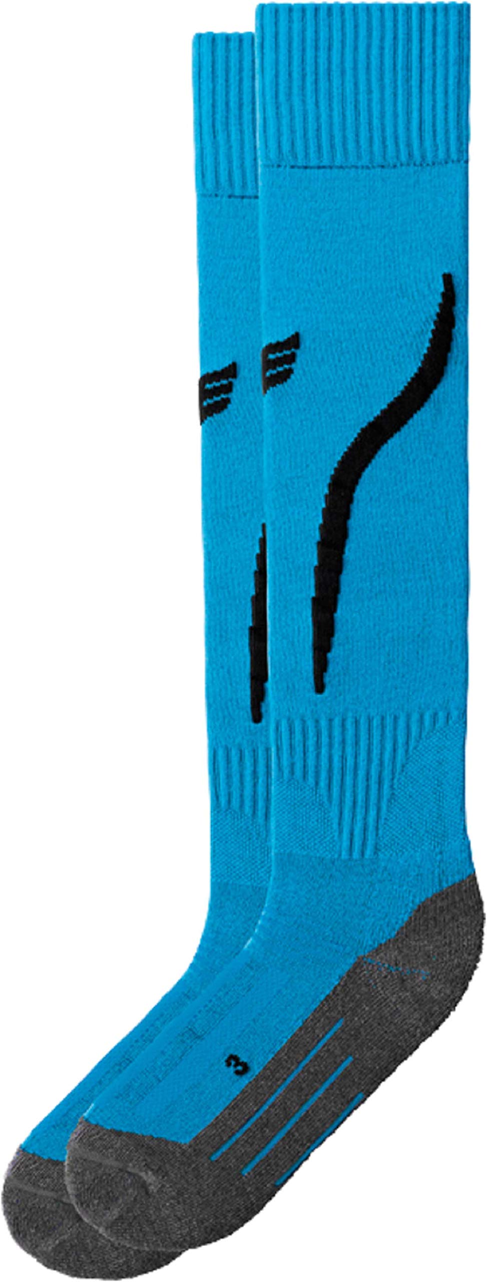erima Unisex socks Tanaro, turquoise (curacao / black), 29-32 (manufacturer size: 0)