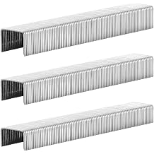 1/2 Inch Crown 21 Gauge Stainless Steel 304 Staples 1940-Count 3 Sizes for 80 Series Staple Gun, Includes 5/16", 3/8", 1/2" Assortment, Combo kit
