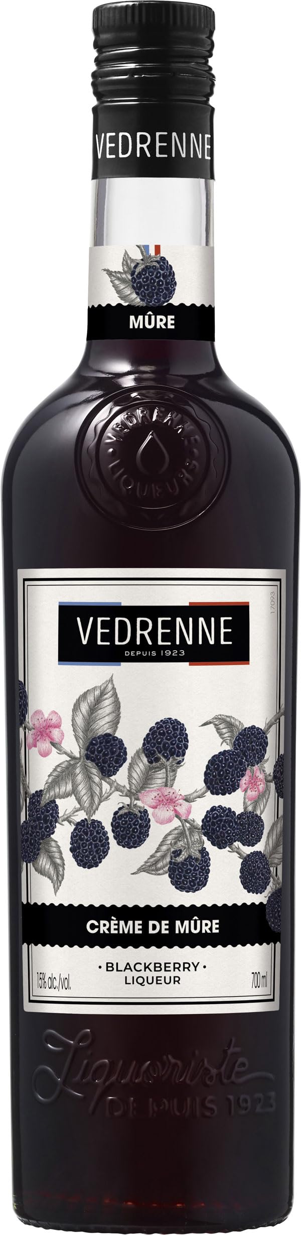 Vedrenne Murelle Crème de Mûre Brombeerlikör (1 x 0.7 l)