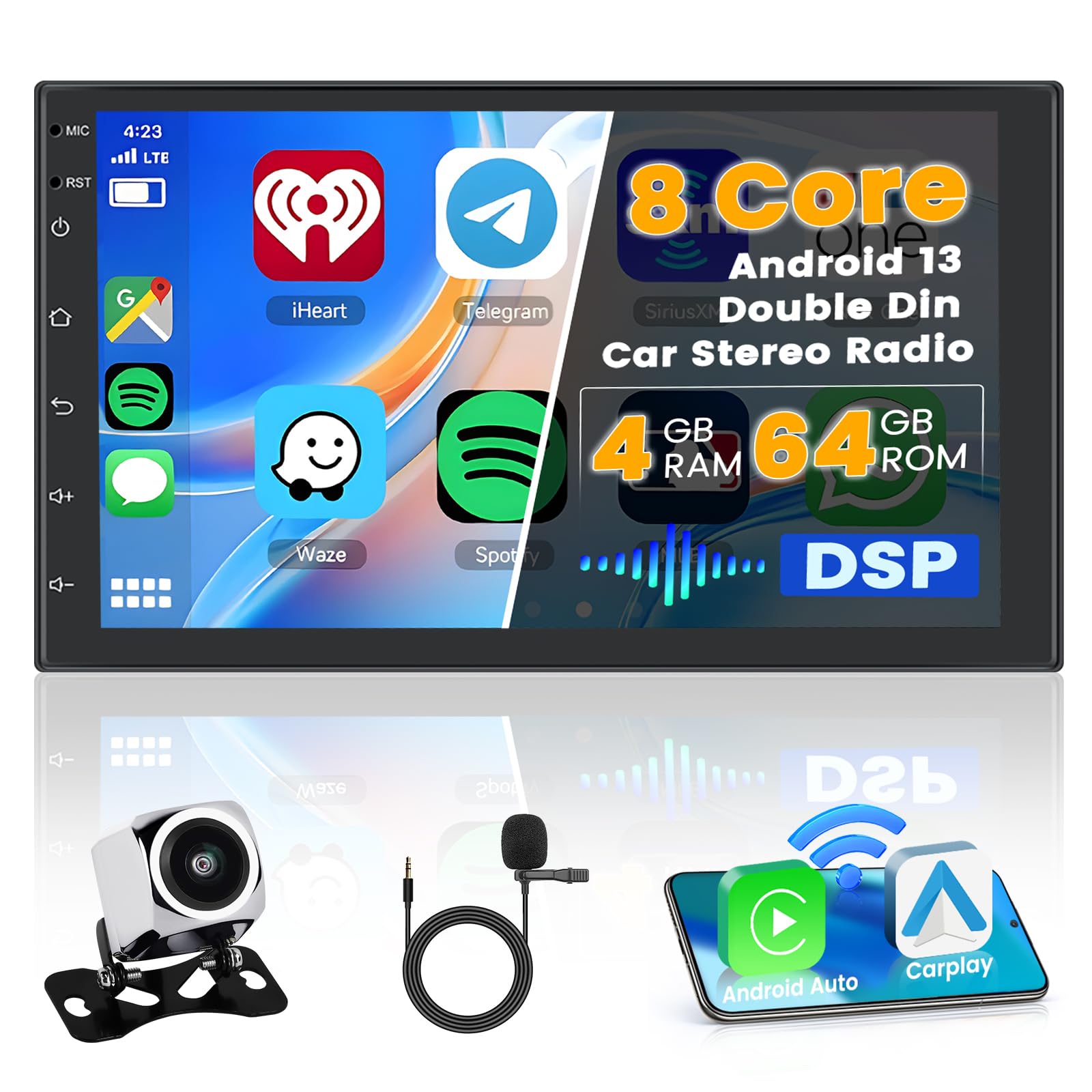 ANDROID - nikkyo Amazon.com: Hikity Android 13 Double Din Car Stereo, 9 Inch