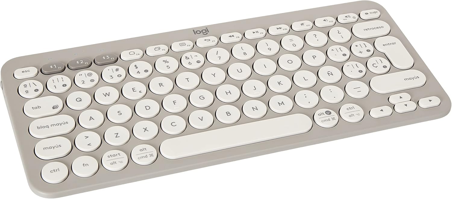 Logitech K380 Teclado Multi-Dispositivo Inalámbrico, Bluetooth, Easy ...