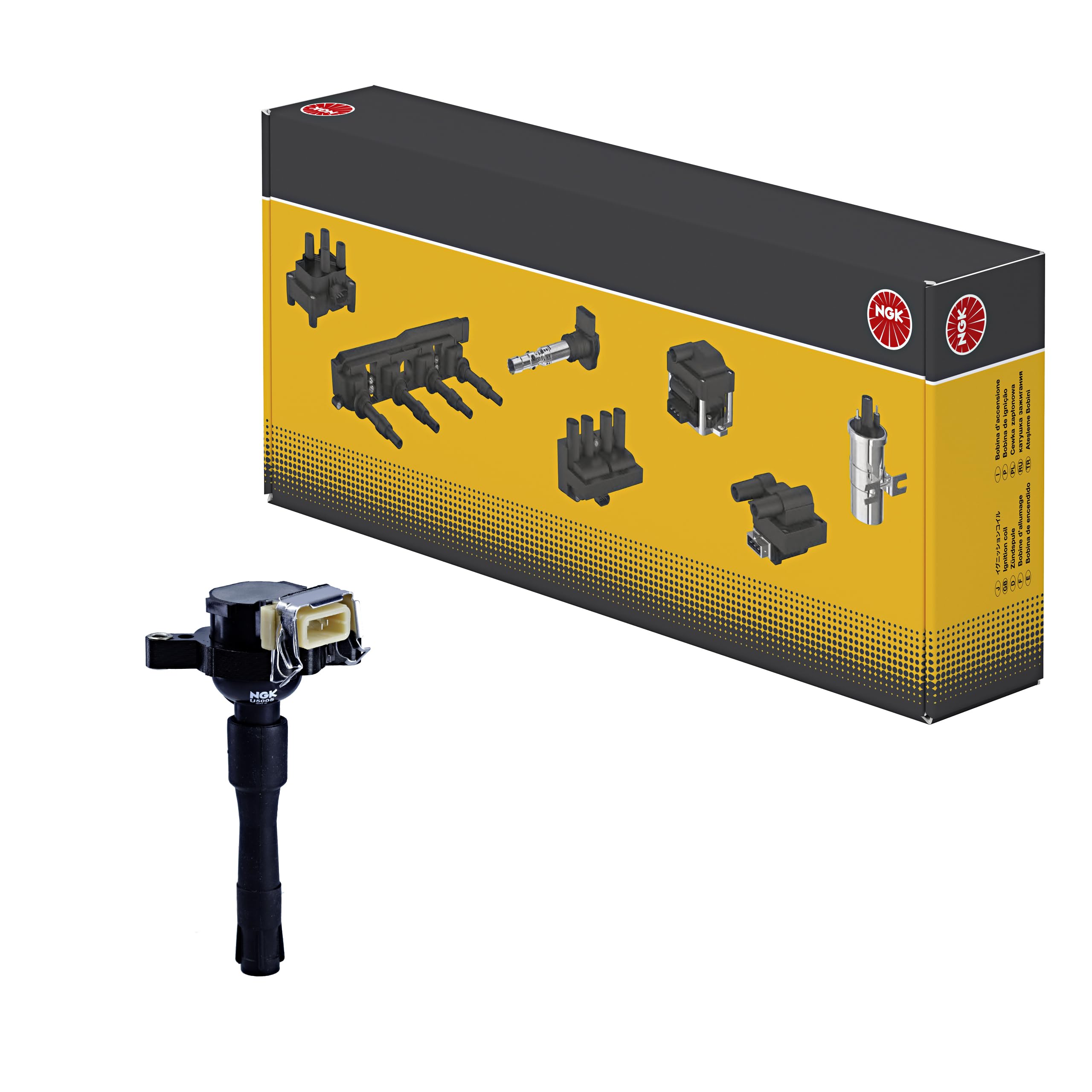 NGK | Bobine d'allumage | U5005 | YBX | 48009