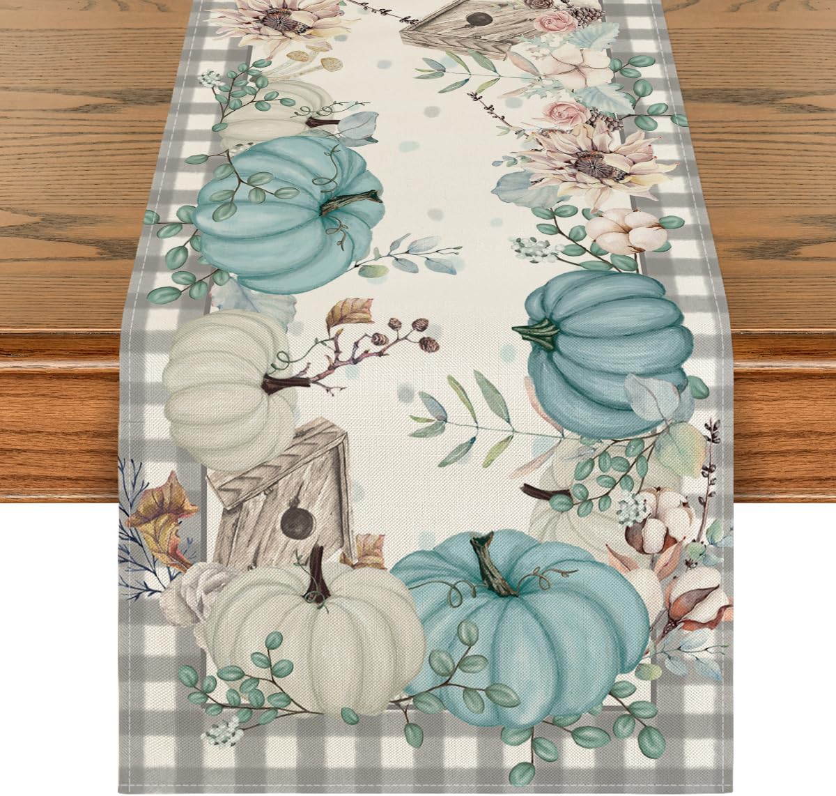Artoid Mode 210 GSM Fall Table Runner Home Party Decor 13x72 Inch
