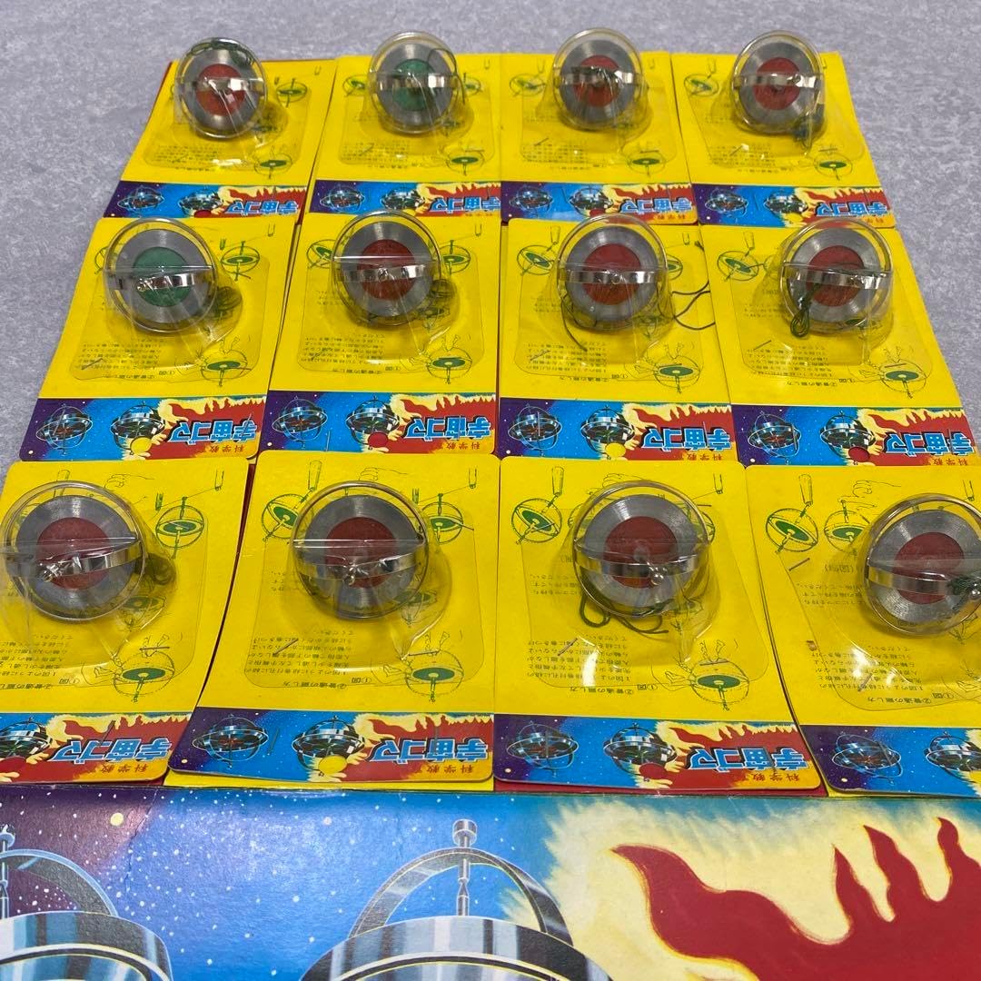 宇宙ゴマ12個セットディスプレイ付　科学玩具 タイガー商会 宇宙ゴマ12個セットディスプレイ付 科学玩具