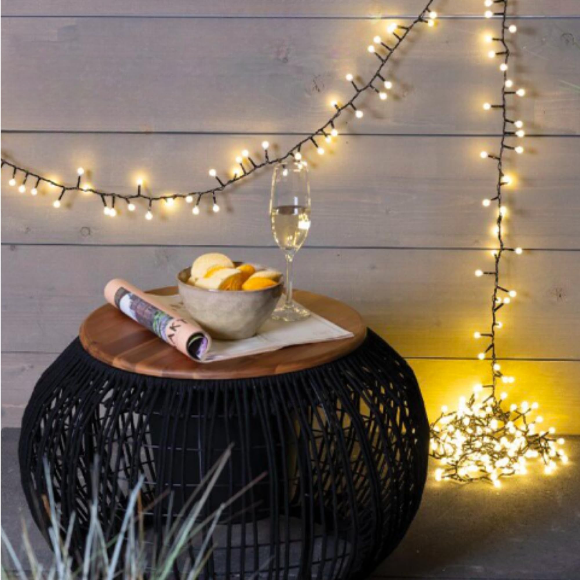 Amazon.com: Holiday Bright Lights Rice Light Reel 500 LEDs, Indoor