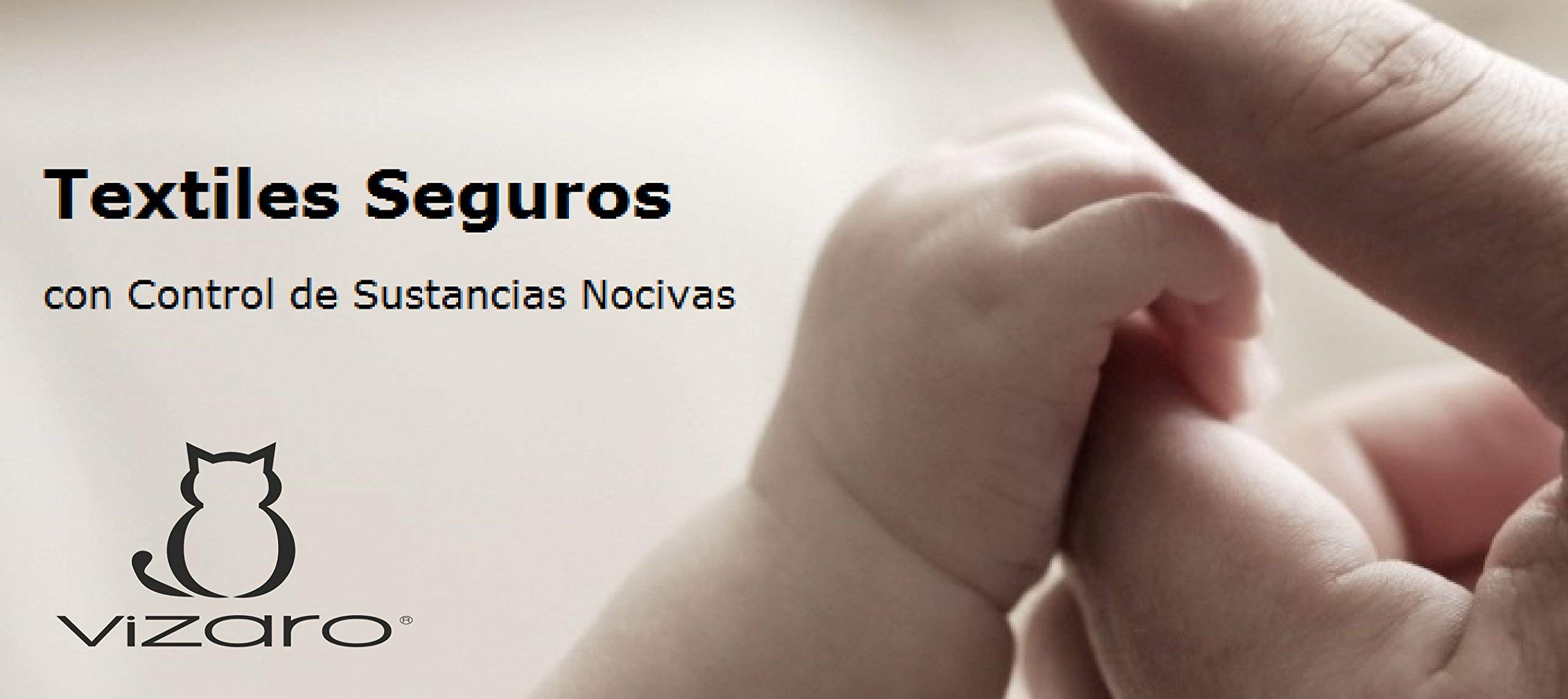 Vizaro - Piumino Lettino Neonato + Cuscino 70x80cm, 25x35cm - 100% PURO COTONE - Premium made in EU - A Pois Bianchi