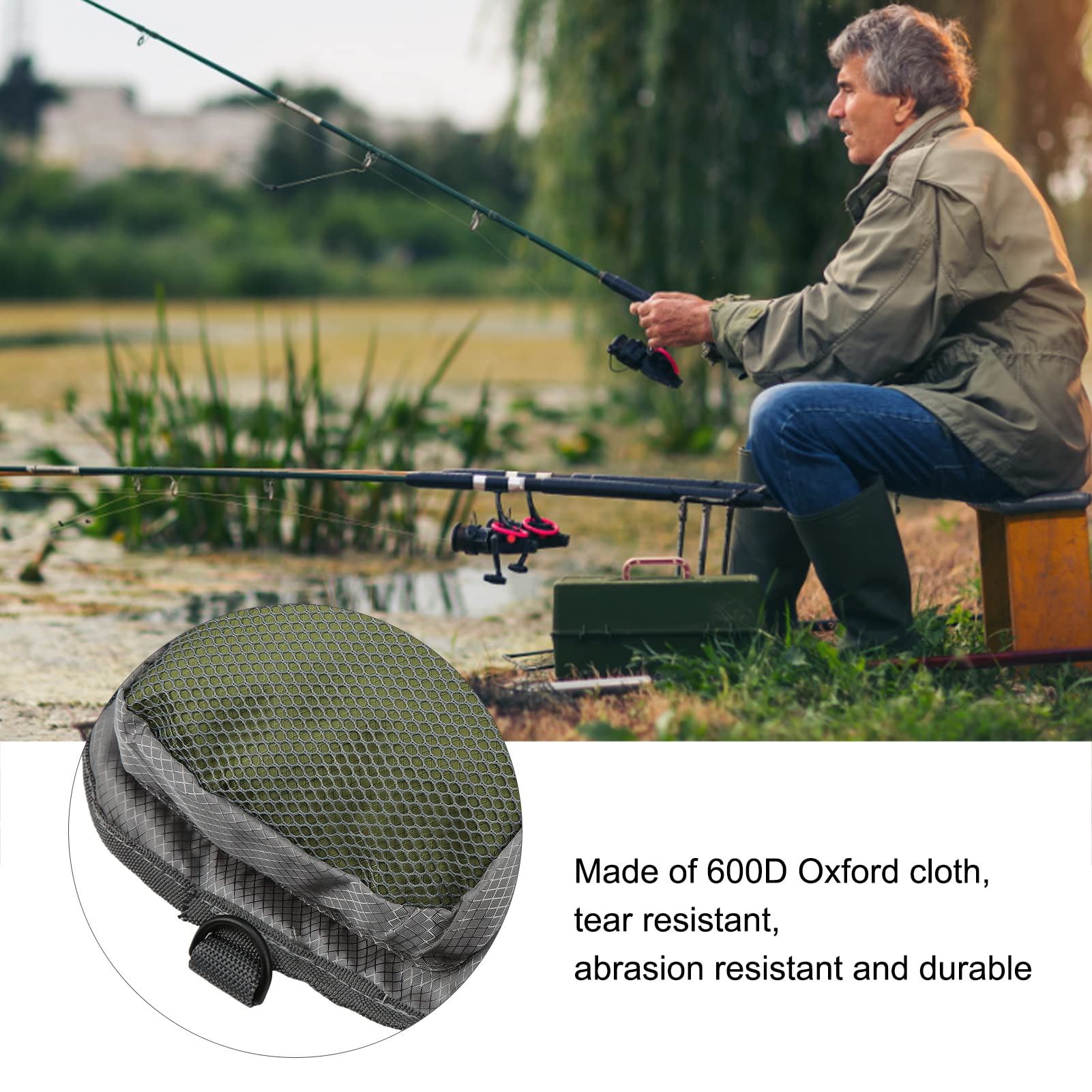 Alvinlite Gilet da Pesca per Uomo E Donna con Tasche, Pettorina Regolabile Gilet da Pesca a Mosca Leggero Gilet da Pesca di Grande capacità, Attrezzatura da Pesca(Verde)