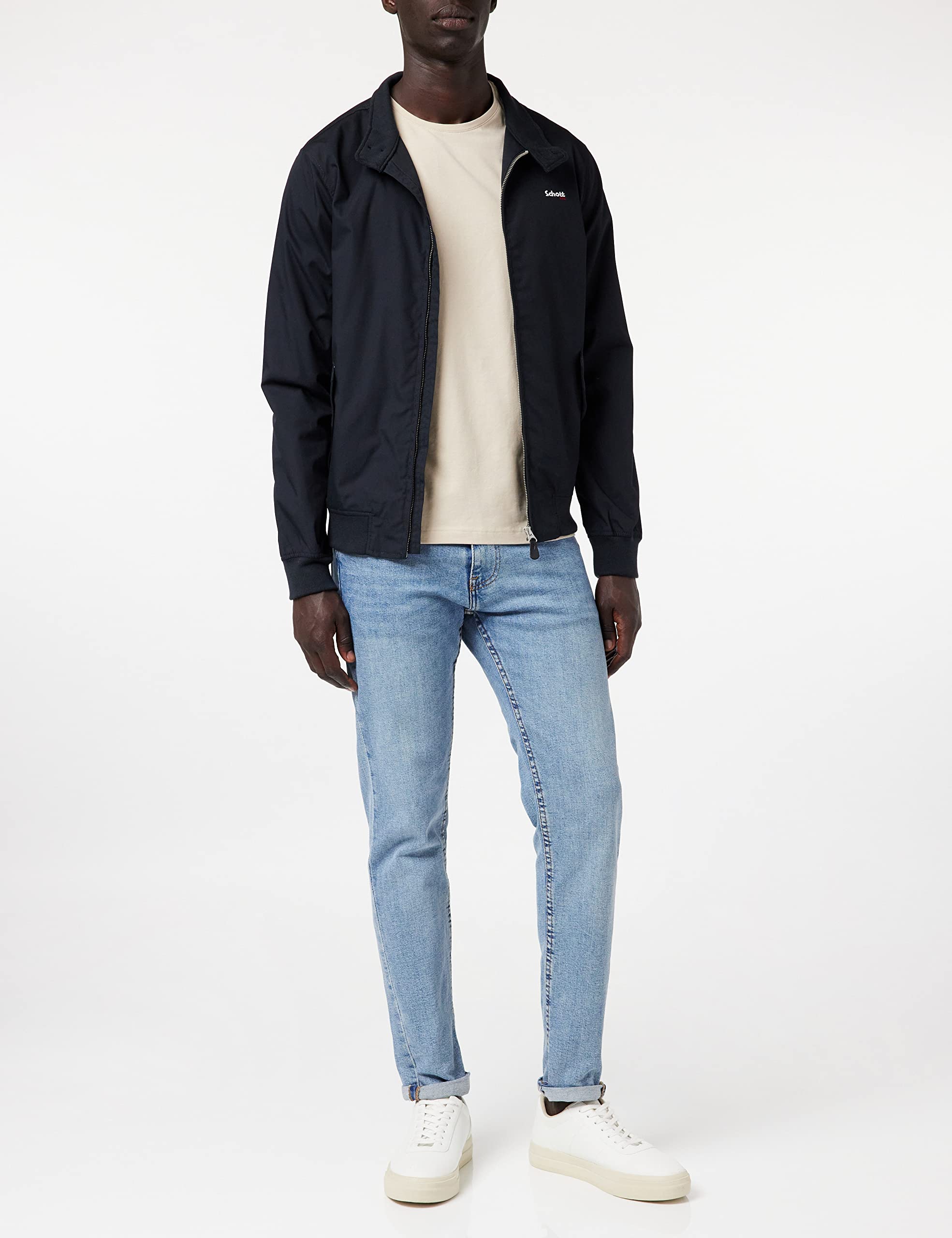 Schott Veste Schott ref_48717 Marine - Marine