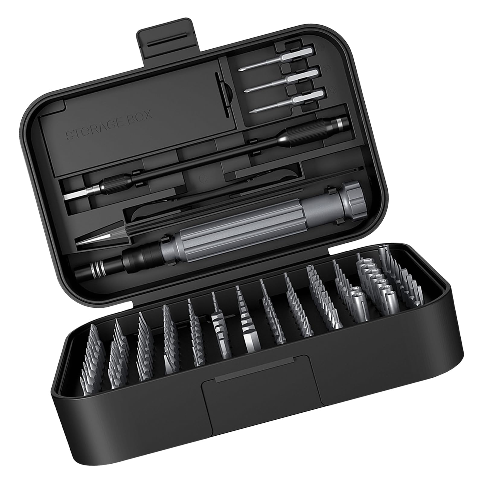 Set di cacciaviti di precisione 150 in 1 per elettronica e riparazione domestica, con punte magnetiche e custodia pratica piccola