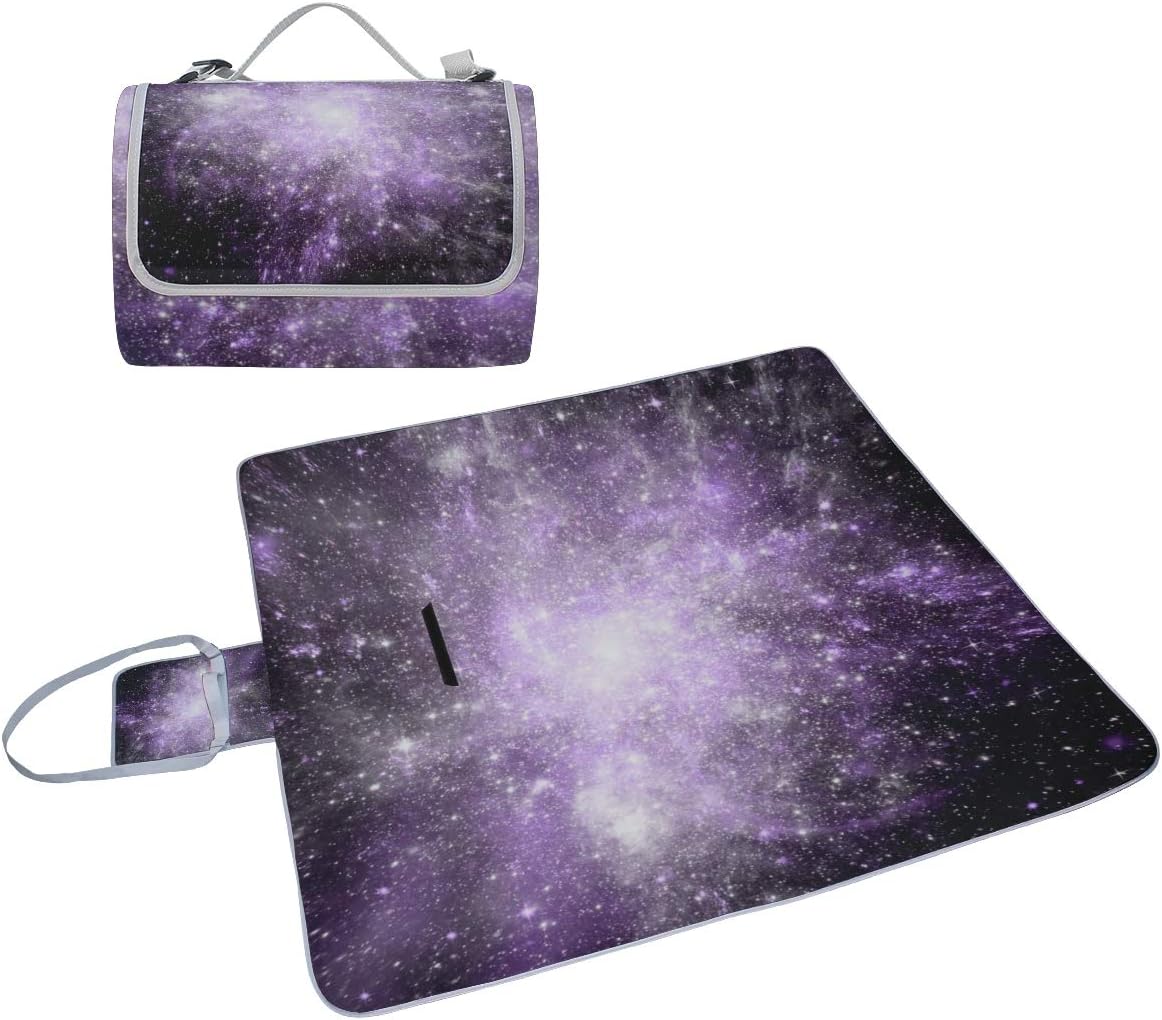 レジャーシート 夜の星空 ピクニック 折りたたみ 撥水 アウトドア クッション マット コンパクト 花見 運動会 キャンプ 遠足 花