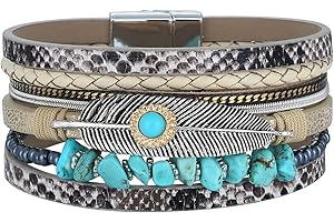 Azora Leather Wrap Bracelets for Women: A Symbol of Boho Chic