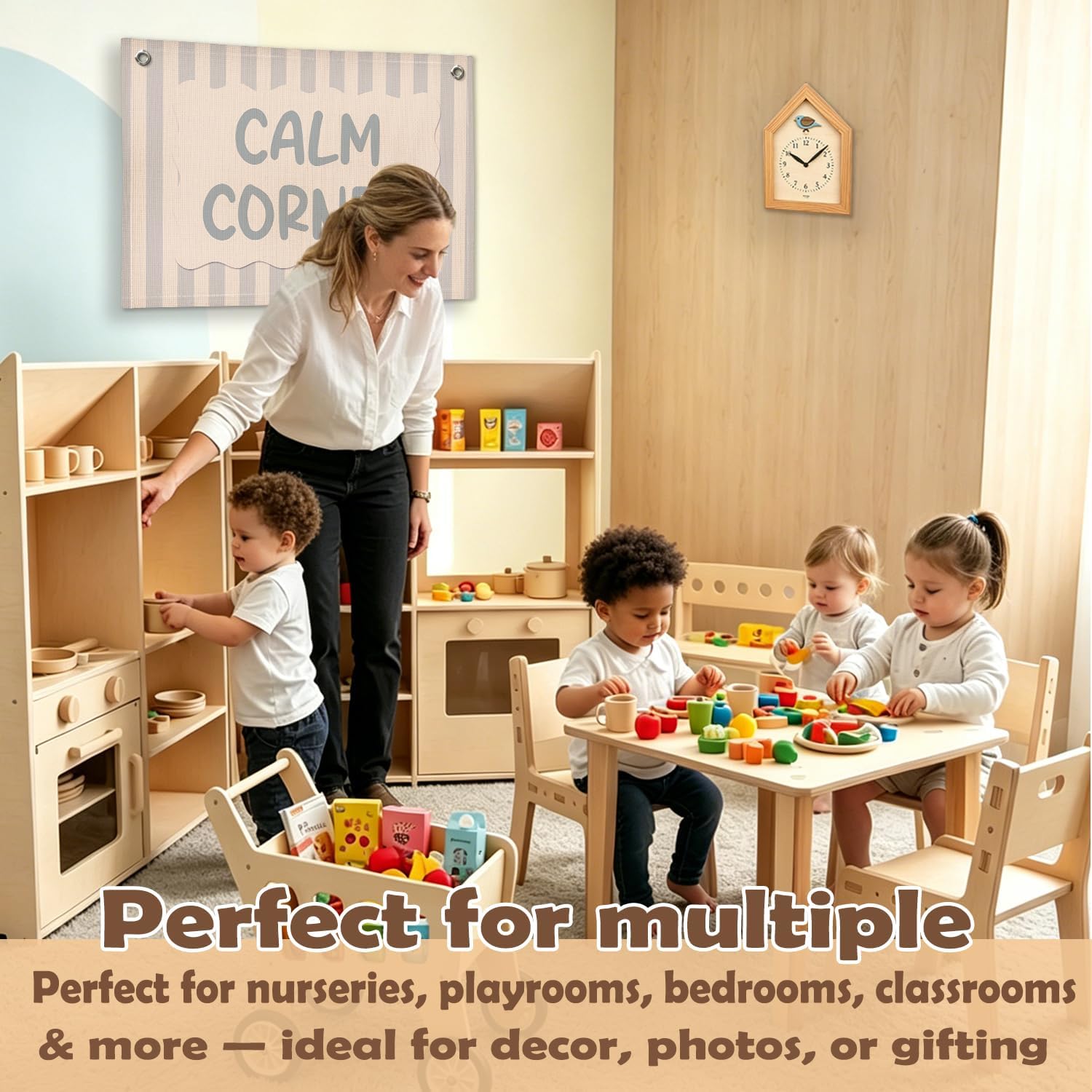 Calm Down Corner Sign for Classroom Wall Decor, Teacher Must Haves image 3