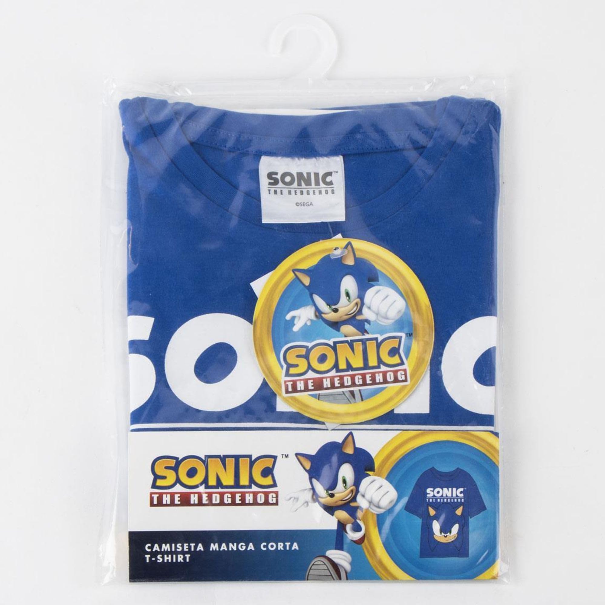 Camiseta Sonic Manga Corta para Niños y Niñas - Camiseta Infantil Chase Transpirable, Suave y Cómoda, Ropa para Verano, Uso Diario y Excursiones — view 5