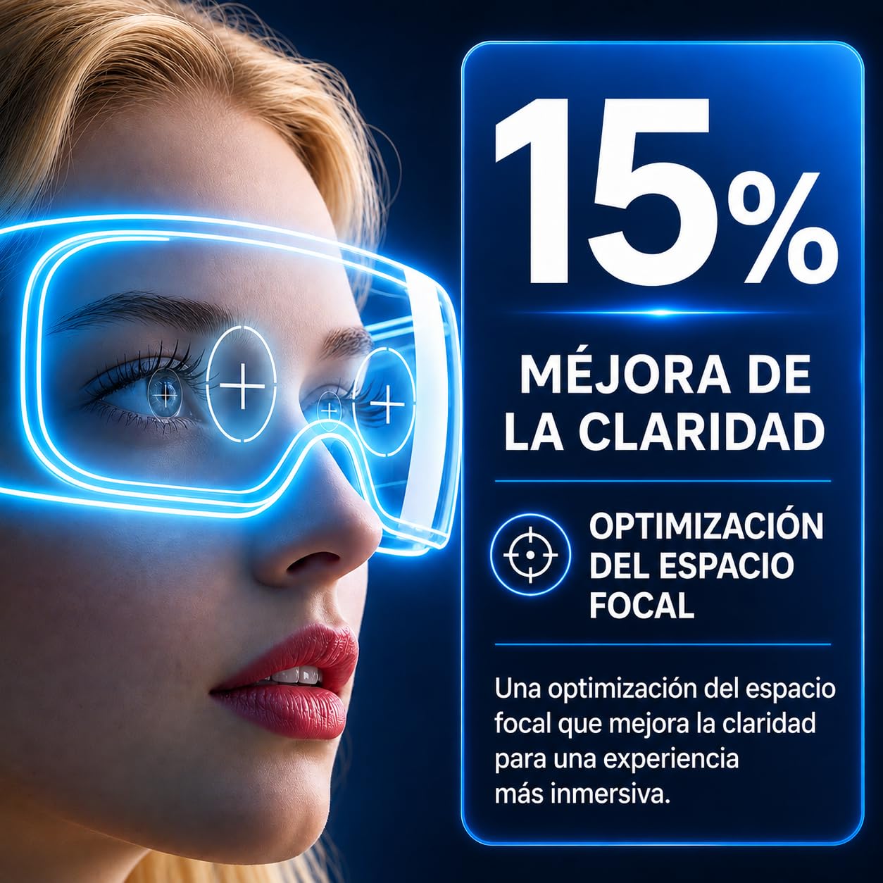 Gafas VR para Móvil con Mando - Gafas de Realidad Virtual 3D Ajustables (Miopía 0-700°) y Protección Facial Anti-Luz Azul - Compatible Android/iOS (5-7") - Regalo Ideal para Niños, Hombres y Mujeres