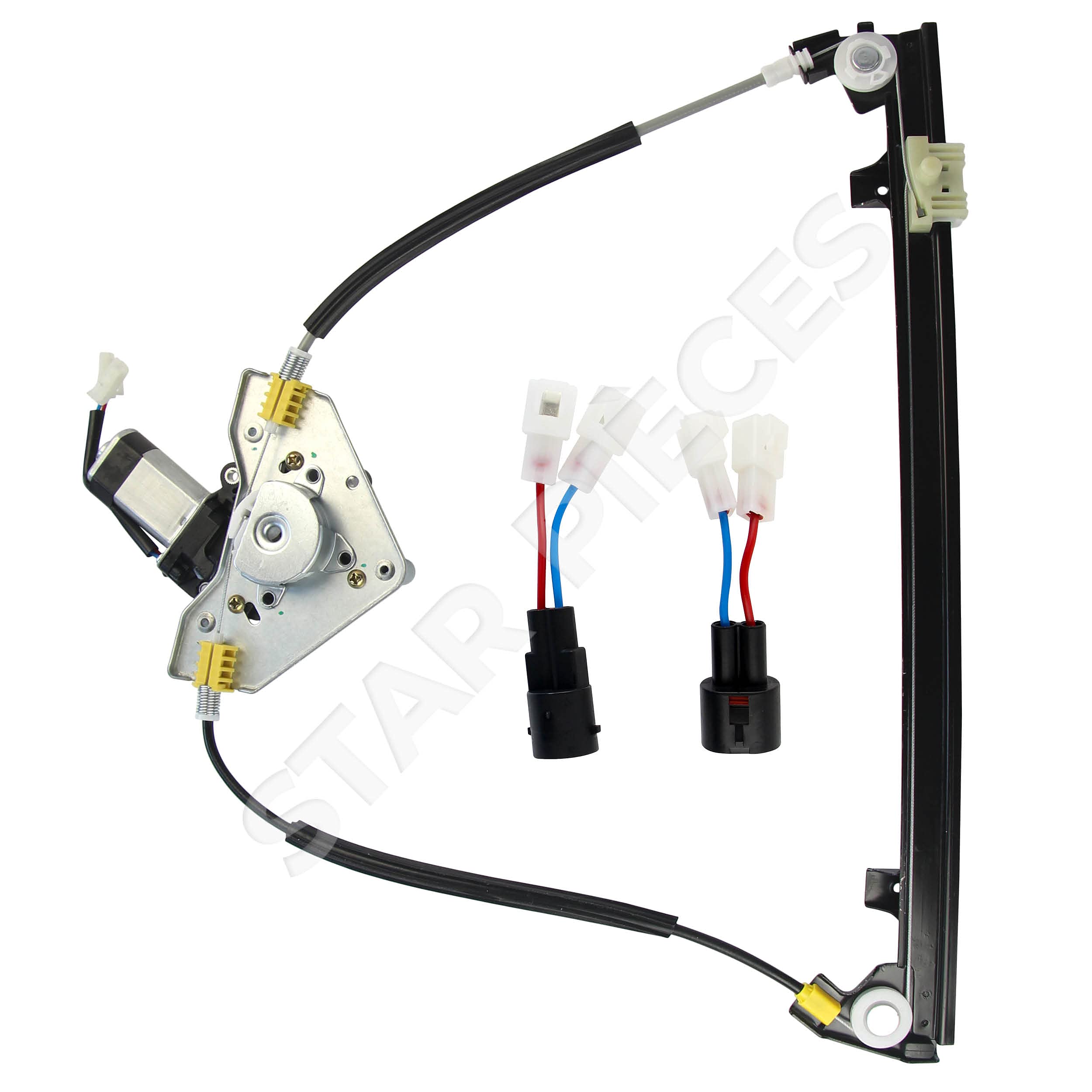 STARKIT PERFORMANCE Elevalunas compatible para Clio 2 (desde 1998) CON MOTOR | DELANTERO IZQUIERDO (conductor) (5 puertas) 7700842241, 7701207255