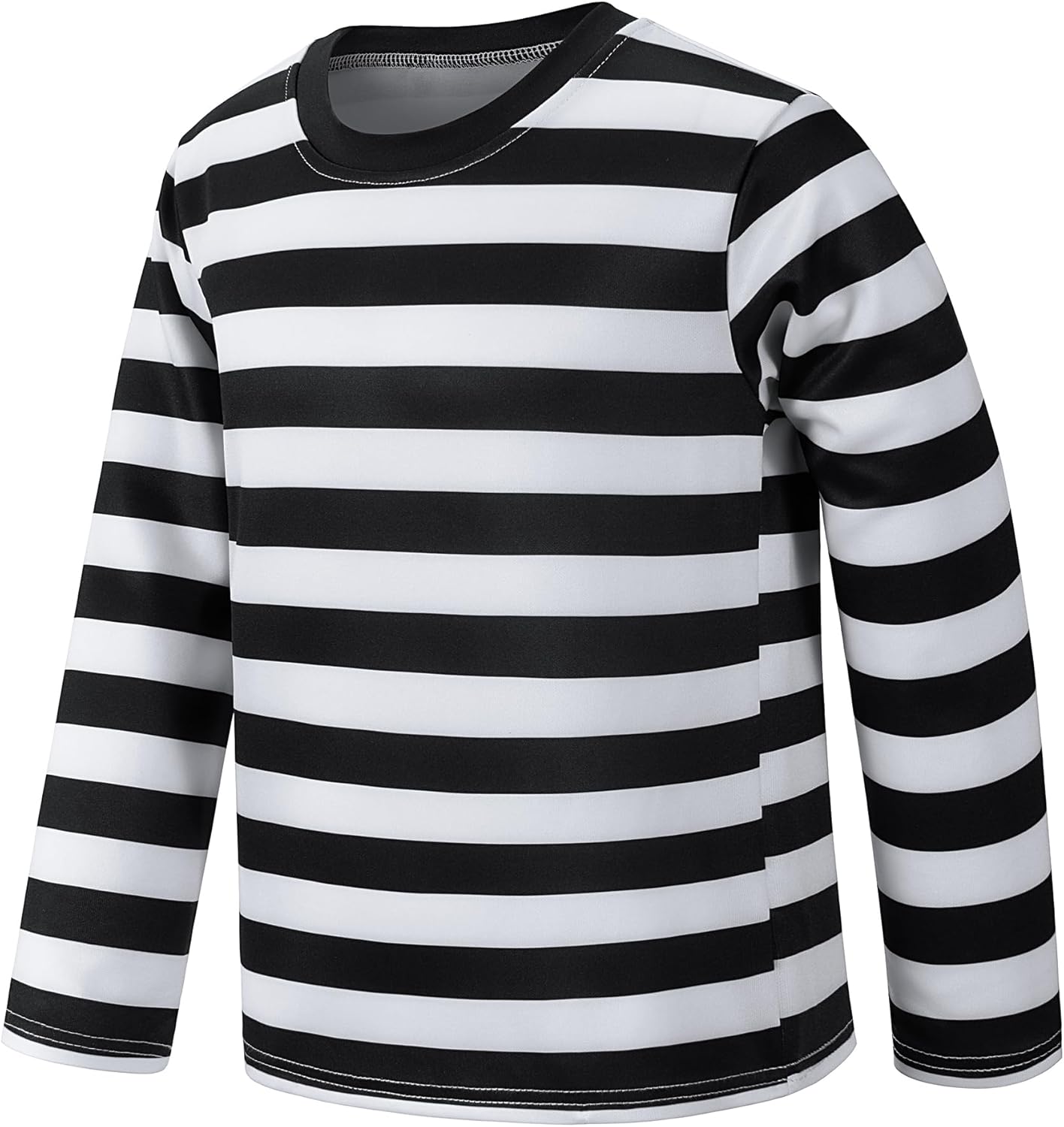 Yoroka Kids Robber Stripe Costume Halloween Costume Bandit Outfit Thief Set for Boys - Image 3