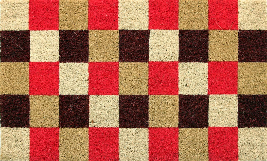 Coco&Coir® Paillasson en fibre de coco | 100 % Fibre de Coco Naturelle avec endos en PVC | Tapis Coco Premium | Paillasson très Absorbant | Tapis d'Entrée, Exterieur et Intérieur