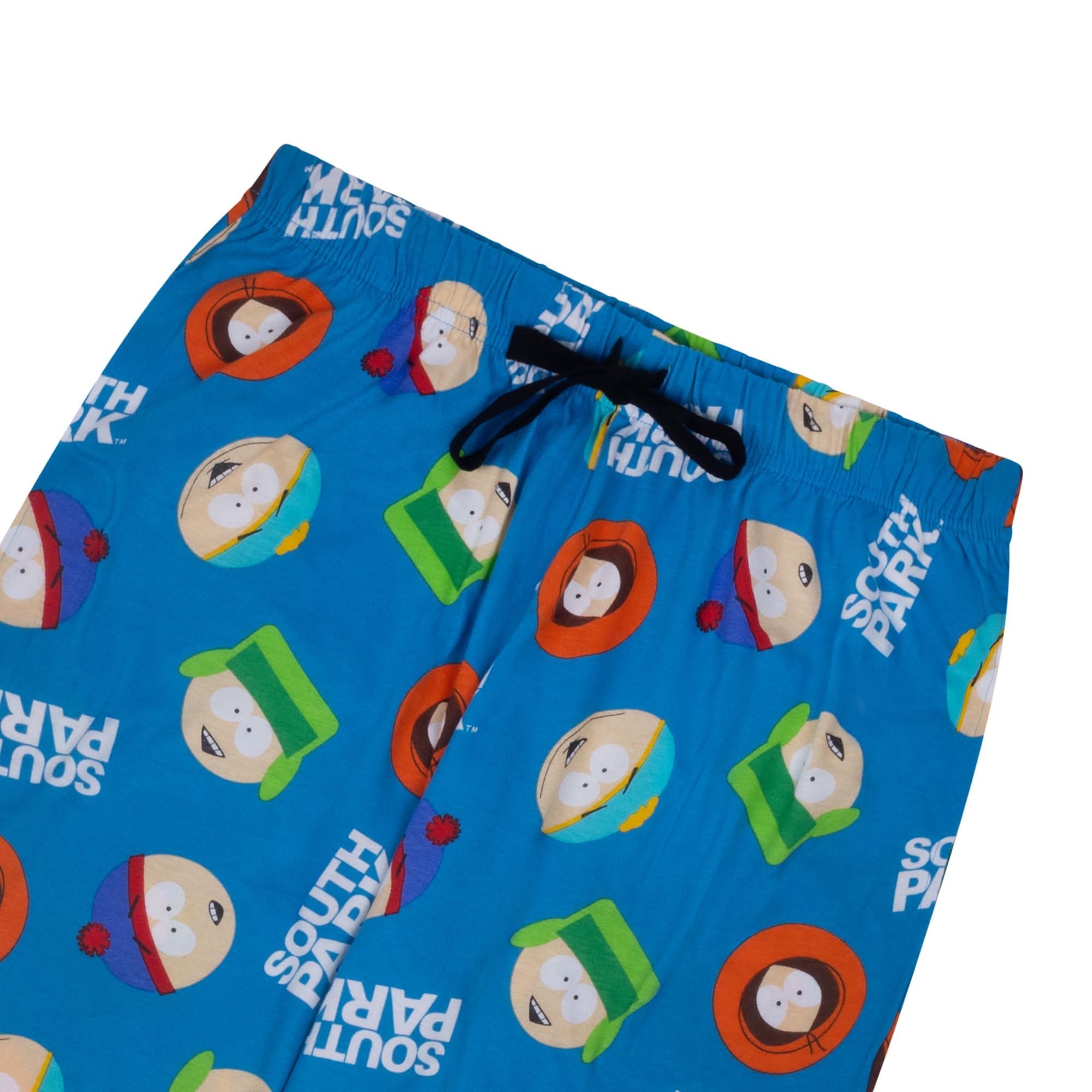 South Park 100% Cotone Pantaloni Pigiama da Uomo, Blu